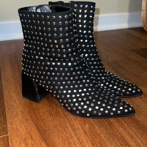 Steve Madden studded boots.